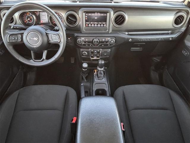 used 2023 Jeep Wrangler car, priced at $32,892