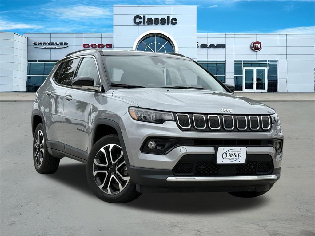 used 2022 Jeep Compass car, priced at $21,768