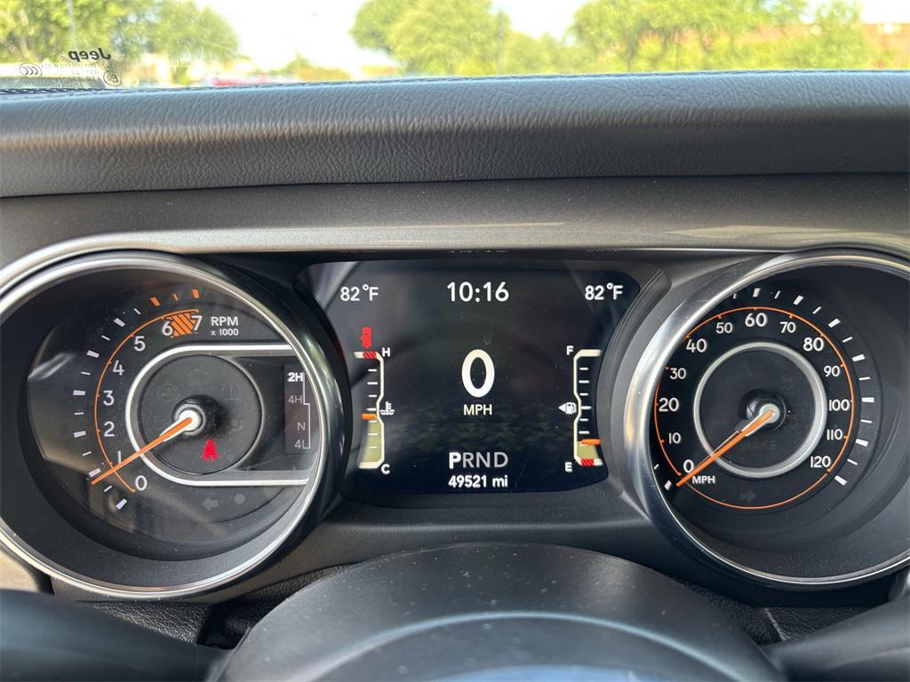 used 2021 Jeep Wrangler Unlimited car, priced at $33,652
