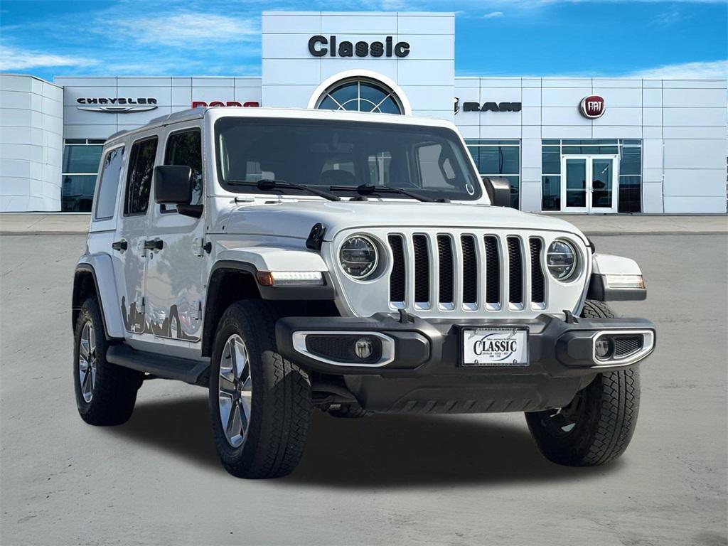 used 2021 Jeep Wrangler Unlimited car, priced at $33,652