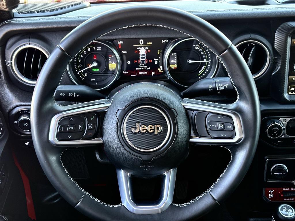 used 2022 Jeep Wrangler Unlimited 4xe car, priced at $33,492