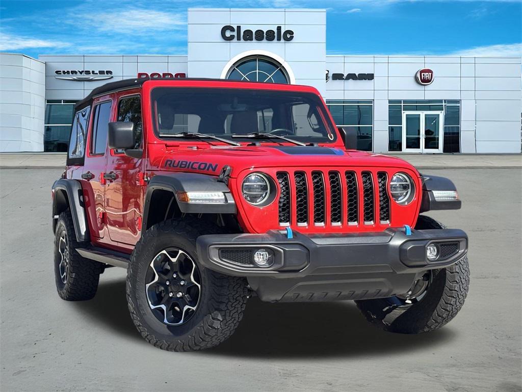 used 2022 Jeep Wrangler Unlimited 4xe car, priced at $33,492