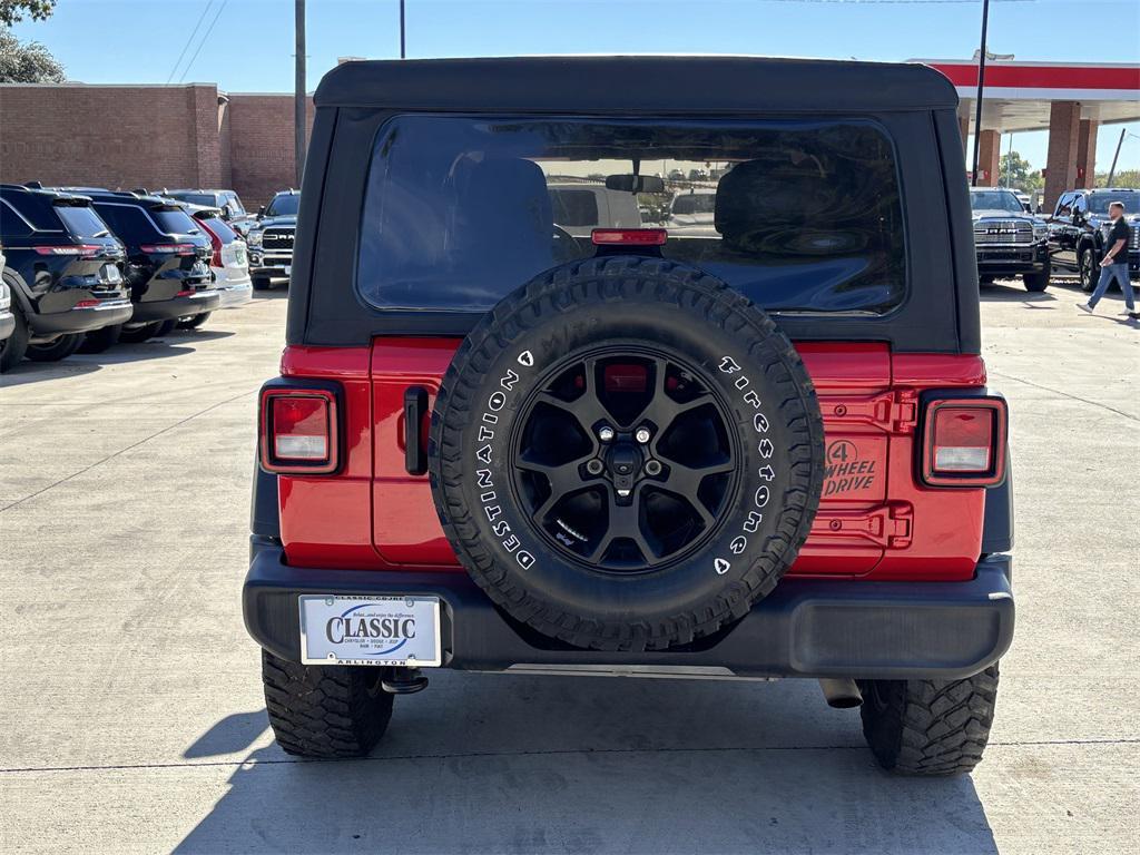 used 2021 Jeep Wrangler car, priced at $28,983
