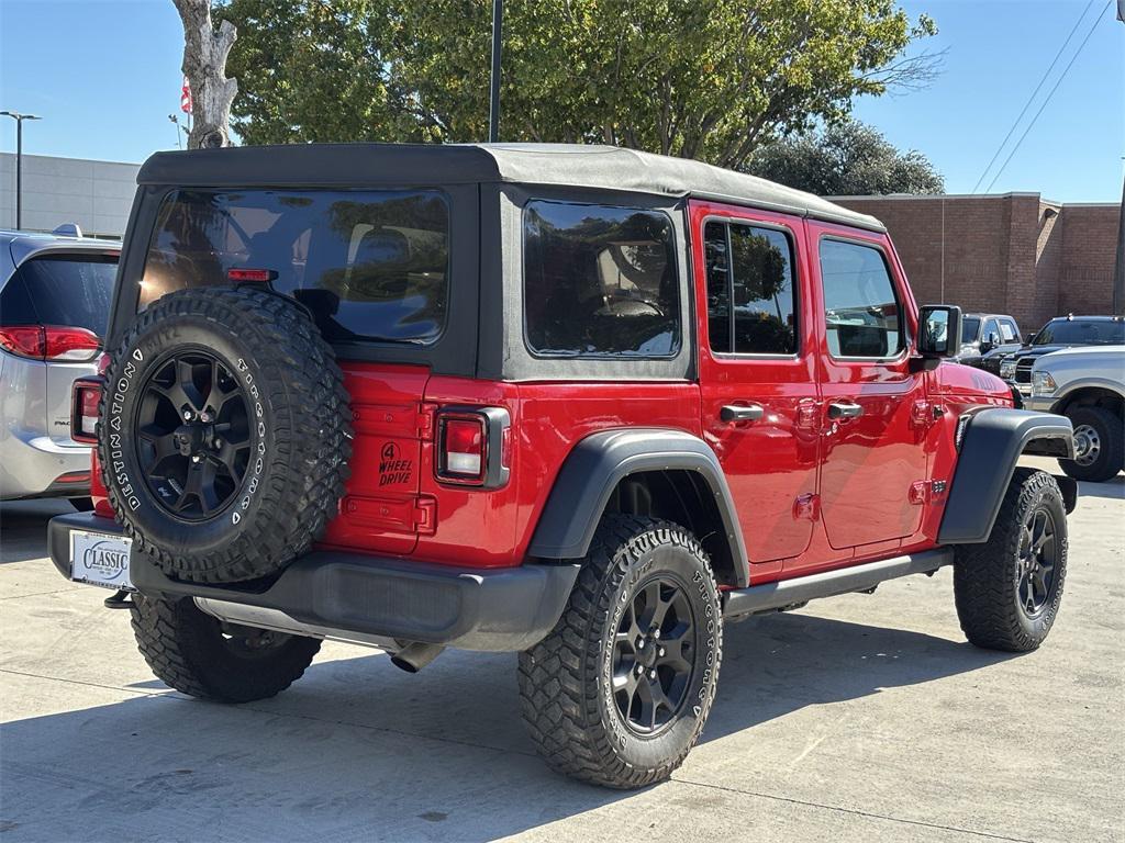 used 2021 Jeep Wrangler car, priced at $28,983