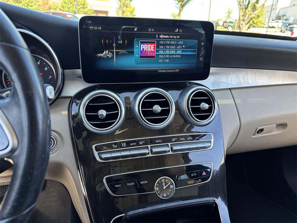 used 2019 Mercedes-Benz C-Class car, priced at $19,593