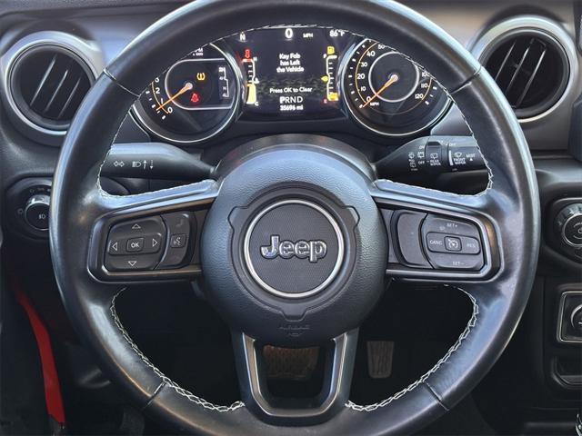 used 2021 Jeep Wrangler Unlimited car, priced at $32,267