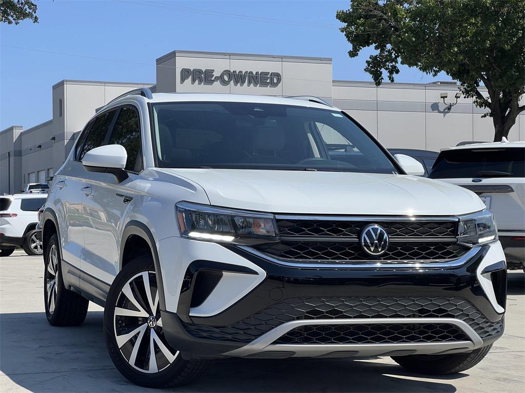 used 2023 Volkswagen Taos car, priced at $22,663