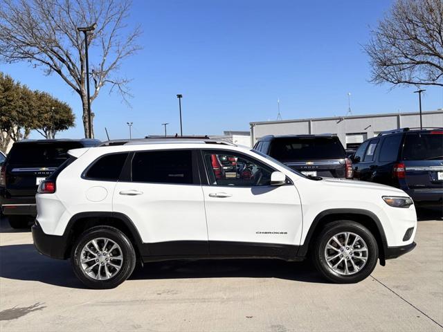 used 2021 Jeep Cherokee car, priced at $25,991