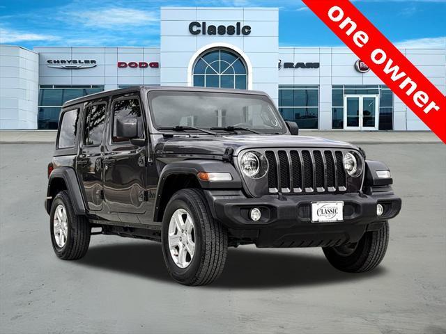 used 2022 Jeep Wrangler Unlimited car, priced at $32,992