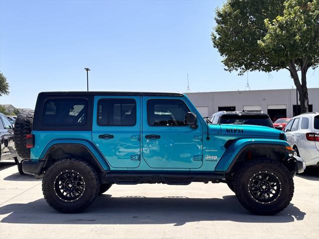 used 2019 Jeep Wrangler Unlimited car, priced at $34,991