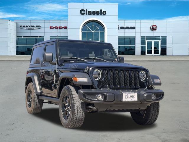 used 2021 Jeep Wrangler car, priced at $29,927