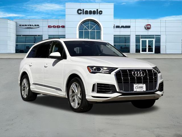 used 2021 Audi Q7 car, priced at $31,991