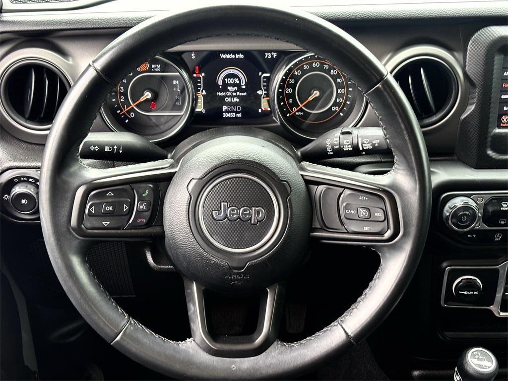 used 2021 Jeep Wrangler car, priced at $30,992