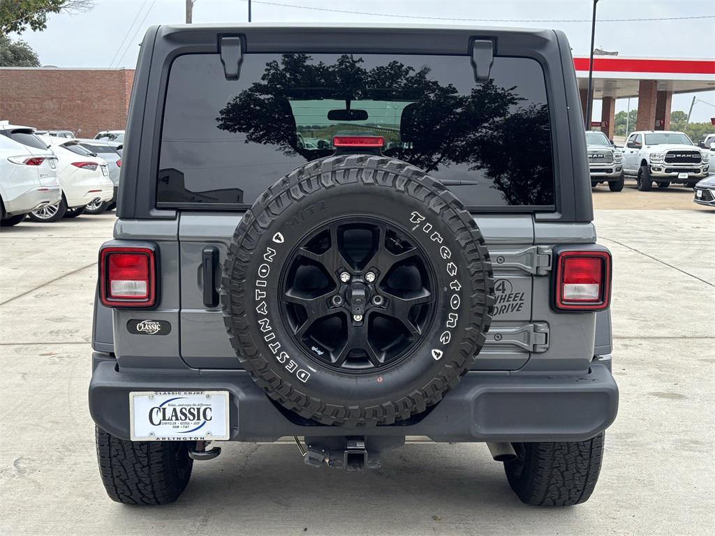 used 2021 Jeep Wrangler car, priced at $30,992