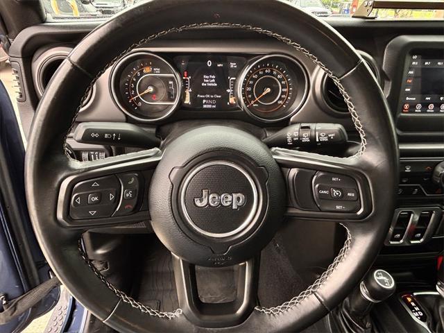 used 2021 Jeep Wrangler car, priced at $29,197