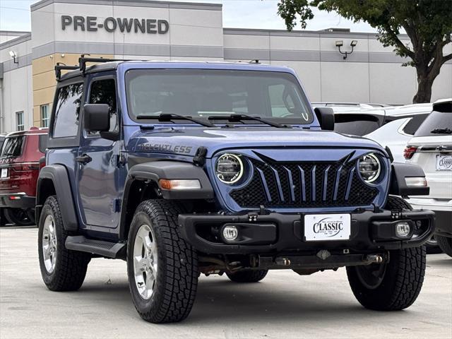 used 2021 Jeep Wrangler car, priced at $29,492