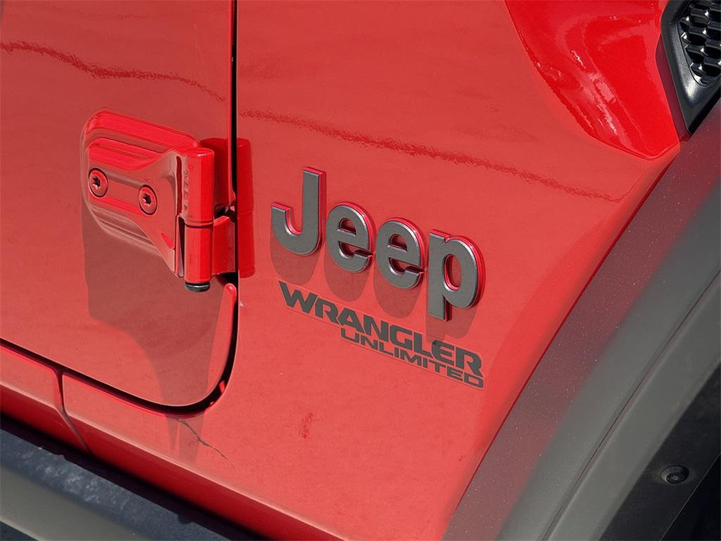 used 2019 Jeep Wrangler Unlimited car, priced at $37,991