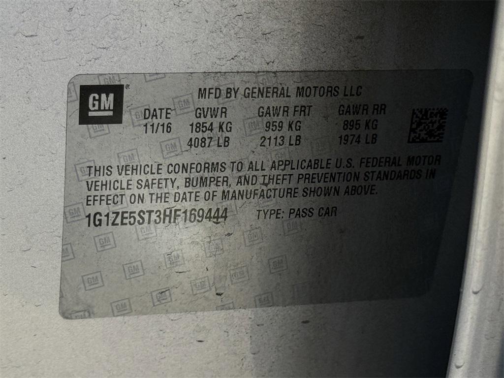 used 2017 Chevrolet Malibu car, priced at $14,692