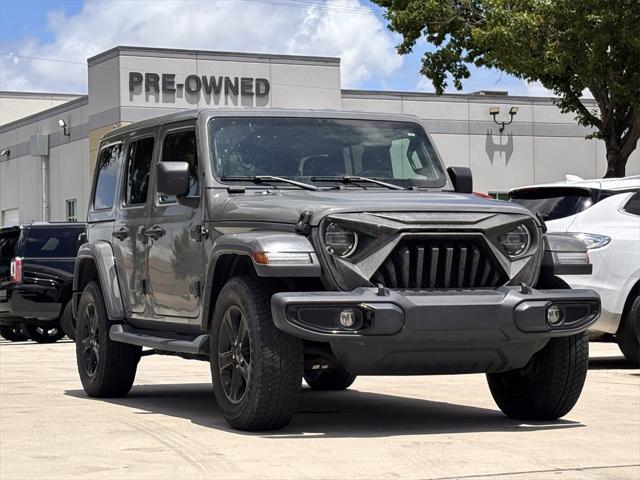 used 2021 Jeep Wrangler Unlimited car, priced at $30,991