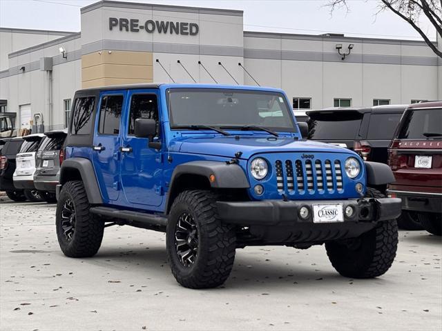 used 2016 Jeep Wrangler Unlimited car, priced at $24,247