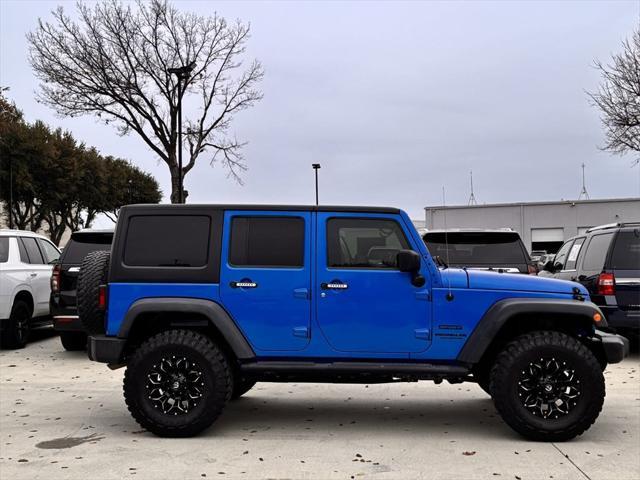 used 2016 Jeep Wrangler Unlimited car, priced at $24,247