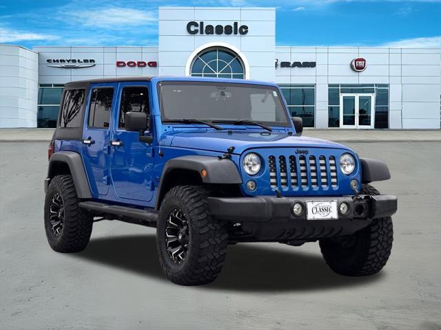 used 2016 Jeep Wrangler Unlimited car, priced at $24,247