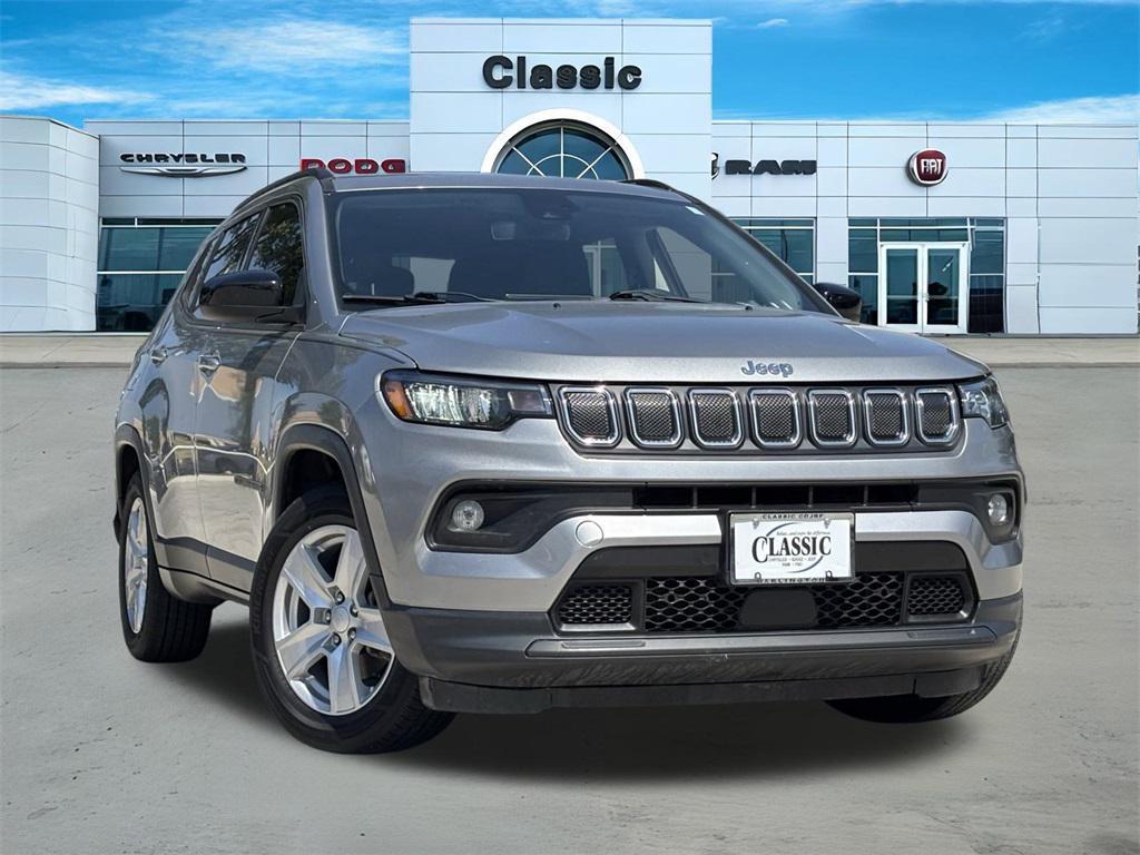 used 2022 Jeep Compass car, priced at $19,594