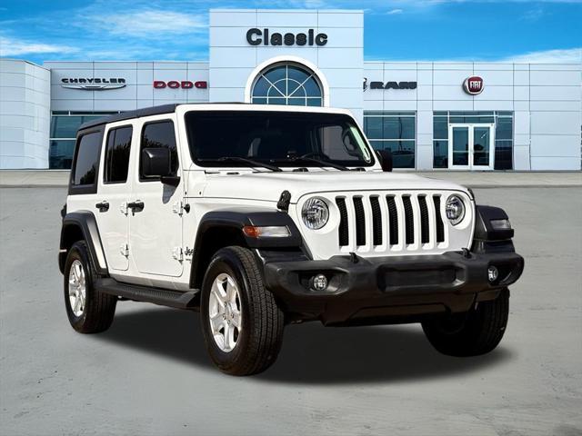 used 2019 Jeep Wrangler Unlimited car, priced at $27,892