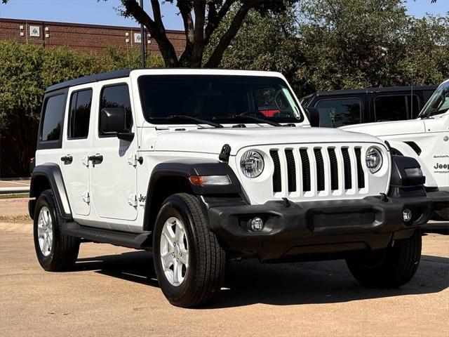 used 2019 Jeep Wrangler Unlimited car, priced at $25,492