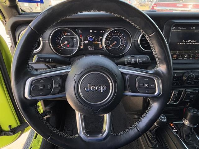 used 2021 Jeep Wrangler Unlimited car, priced at $33,651