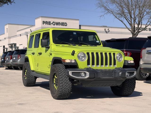 used 2021 Jeep Wrangler Unlimited car, priced at $33,651