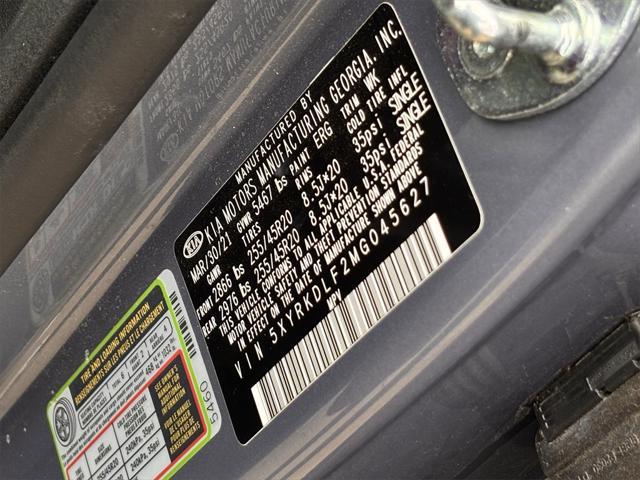 used 2021 Kia Sorento car, priced at $26,491