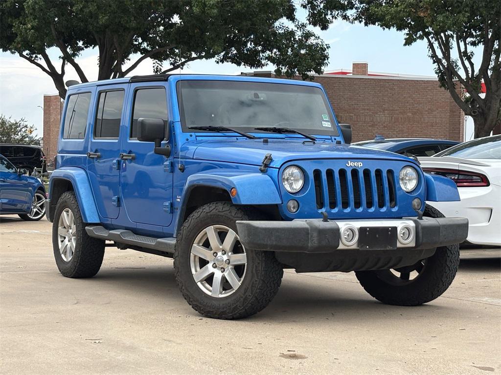 used 2015 Jeep Wrangler Unlimited car, priced at $15,991