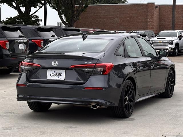 used 2024 Honda Civic car, priced at $28,603