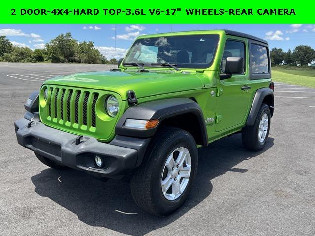 used 2020 Jeep Wrangler car, priced at $27,454