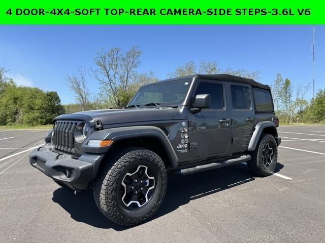used 2020 Jeep Wrangler Unlimited car, priced at $29,877