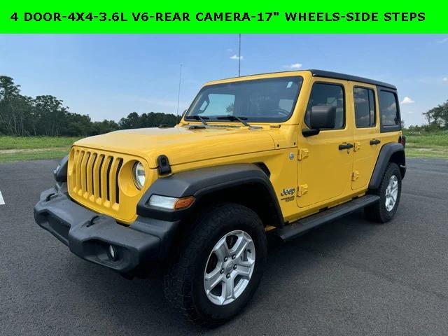 used 2020 Jeep Wrangler Unlimited car, priced at $28,777