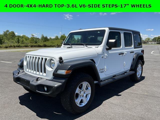 used 2020 Jeep Wrangler Unlimited car, priced at $31,355