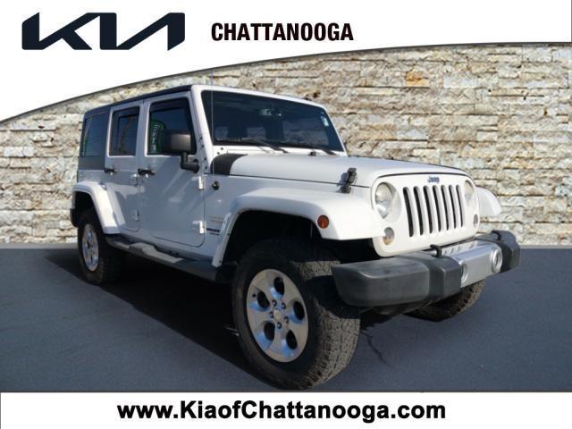 used 2015 Jeep Wrangler Unlimited car, priced at $18,493