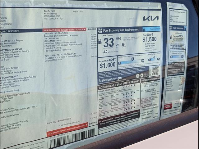 new 2025 Kia K4 car, priced at $23,225