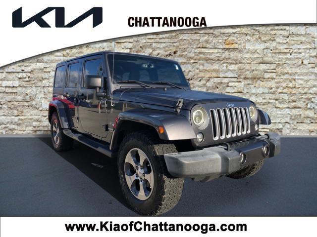 used 2016 Jeep Wrangler Unlimited car, priced at $19,792