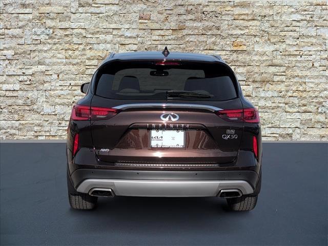 used 2021 INFINITI QX50 car, priced at $27,991