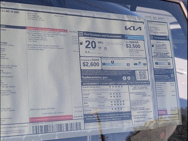 new 2025 Kia Telluride car, priced at $51,786