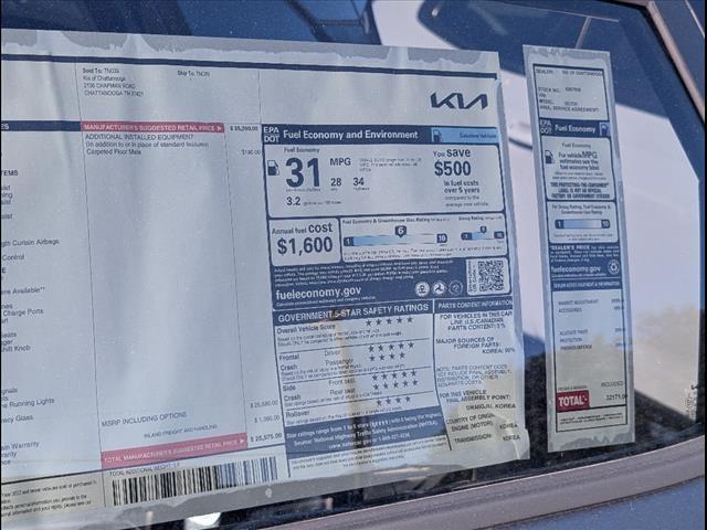 new 2026 Kia Seltos car, priced at $25,705