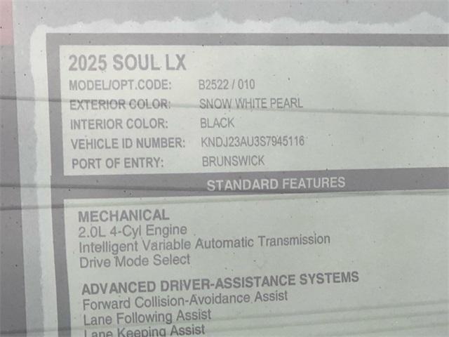 new 2025 Kia Soul car, priced at $21,515