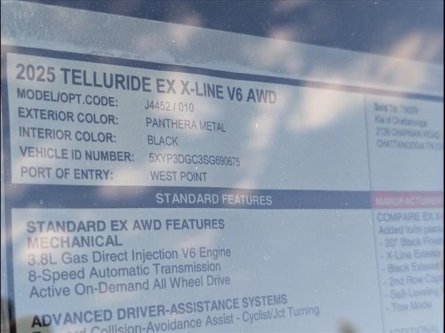 new 2025 Kia Telluride car, priced at $45,891