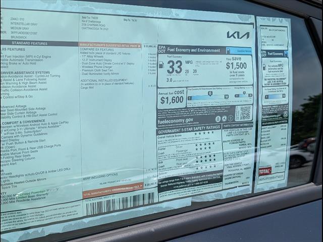 new 2025 Kia K4 car, priced at $24,065