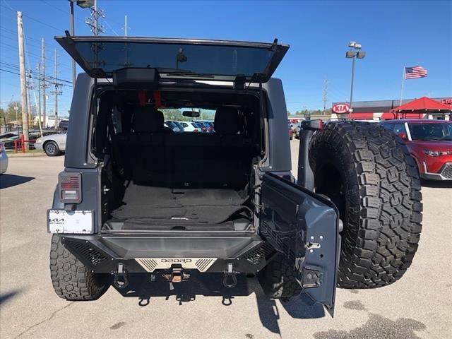 used 2017 Jeep Wrangler Unlimited car, priced at $18,995