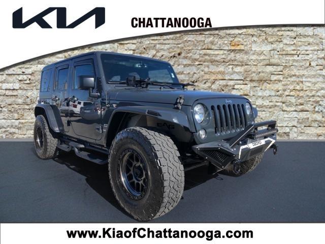 used 2017 Jeep Wrangler Unlimited car, priced at $18,995