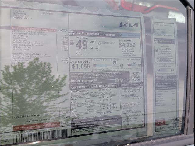 new 2025 Kia Niro car, priced at $33,195